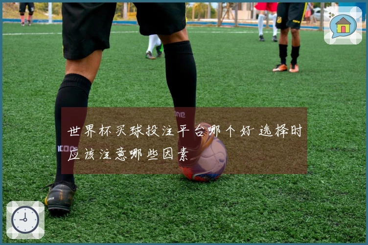 世界杯买球投注平台哪个好 选择时应该注意哪些因素
